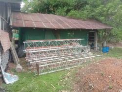 ภาพที่ 2 รื้อเสา Guywire ความสูง 45 เมตร@จ.หนองคาย